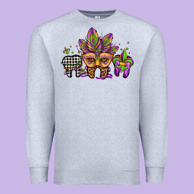 Mardi Gras Teeth Dental Assistant Premium Sweatshirt Designed By Jasminsmagicworld