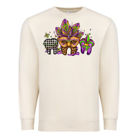 Sandshell mardi gras teeth dental assistant Premium Sweatshirt - Jasminsmagicworld