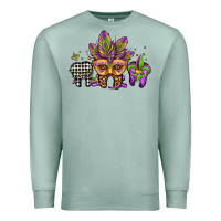 Seafoam mardi gras teeth dental assistant Premium Sweatshirt - Jasminsmagicworld