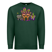 Sports Green mardi gras teeth dental assistant Premium Sweatshirt - Jasminsmagicworld