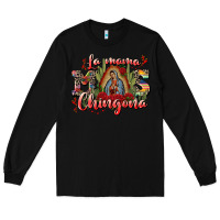 Black la mama mos chingona Long Sleeve Tee - CTS Tumbler Store