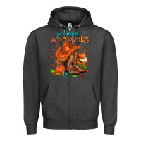 Charcoal Heather jusr a girl who loves fall  cowgirl Zipper Hoodie - AdoDesignShop