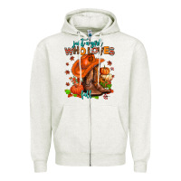 Oatmeal Heather jusr a girl who loves fall  cowgirl Zipper Hoodie - AdoDesignShop