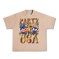 Burro party in the usa with leopard Urban Heavy Tee - texasbilliewilder