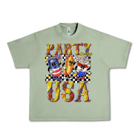 Oil Green party in the usa with leopard Urban Heavy Tee - texasbilliewilder