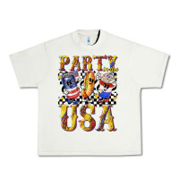 Pistachio party in the usa with leopard Urban Heavy Tee - texasbilliewilder