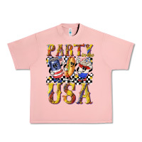 Salmon party in the usa with leopard Urban Heavy Tee - texasbilliewilder