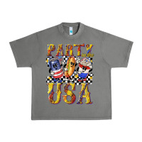 Tornado party in the usa with leopard Urban Heavy Tee - texasbilliewilder