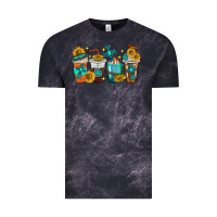 Cloud Black cross coffee cups Vintage Tee - texasbilliewilder