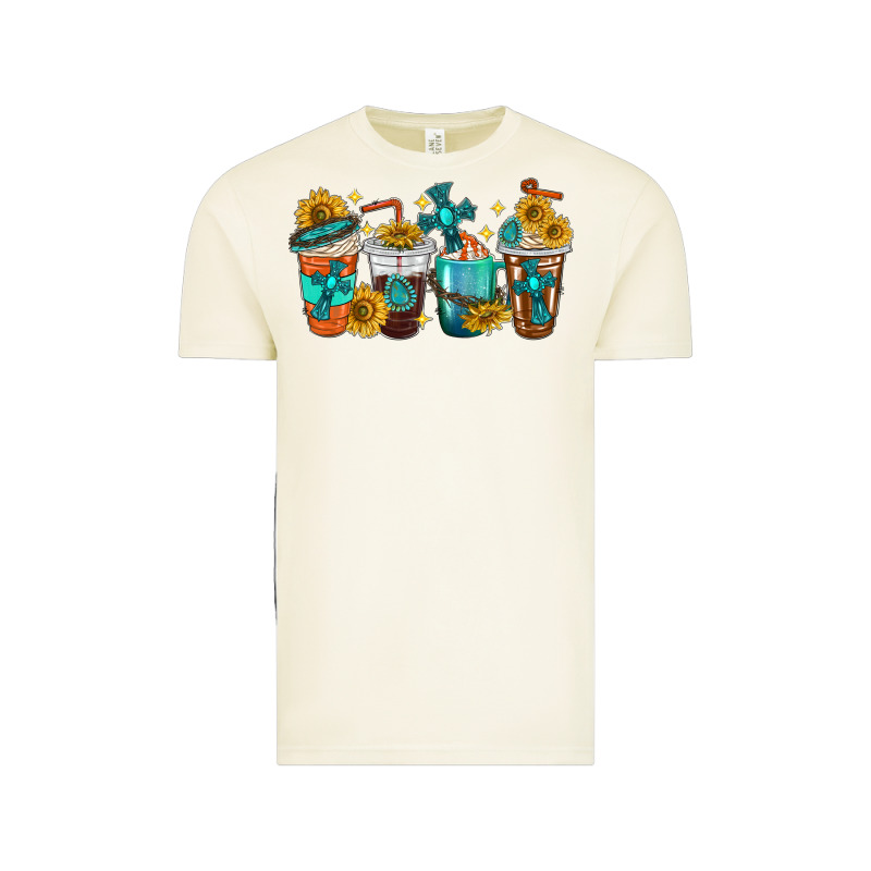 Cross Coffee Cups Vintage Tee by texasbilliewilder | Teevron