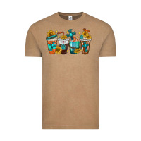 Vintage Coffee cross coffee cups Vintage Tee - texasbilliewilder