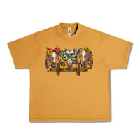 Peanut Butter western goats Urban Heavy Tee - BarkalooDesign