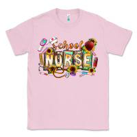 Bubblegum Pink school nurse Classic Tee - CowhideDigitalArt