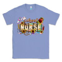 Colony Blue school nurse Classic Tee - CowhideDigitalArt