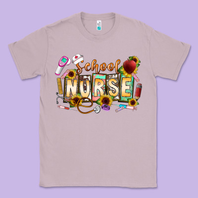 School Nurse Classic Tee Designed By Cowhidedigitalart