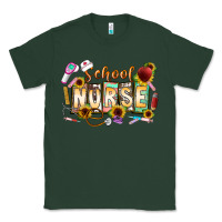Sports Green school nurse Classic Tee - CowhideDigitalArt