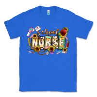 True Royal school nurse Classic Tee - CowhideDigitalArt