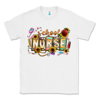 White school nurse Classic Tee - CowhideDigitalArt
