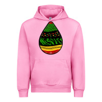 Fuchsia Pink teardrop african pattern Urban Hoodie - BundleAndBundleShop