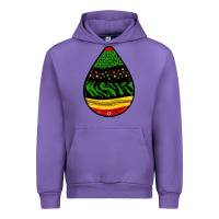Tulip teardrop african pattern Urban Hoodie - BundleAndBundleShop