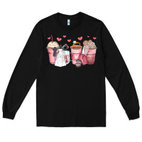 Black wedding bride coffee cups Long Sleeve Tee - Zillion Design Studio