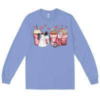 Colony Blue wedding bride coffee cups Long Sleeve Tee - Zillion Design Studio