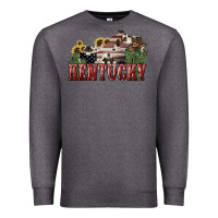 Charcoal Heather kentucky Premium Sweatshirt - NancyCooperArtShop