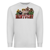 Dove Grey kentucky Premium Sweatshirt - NancyCooperArtShop