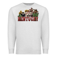 Oatmeal Heather kentucky Premium Sweatshirt - NancyCooperArtShop