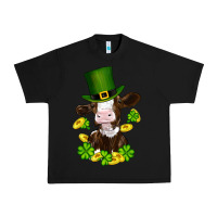 Black st patricks day cow Urban Heavy Tee - RanaPortraitStore