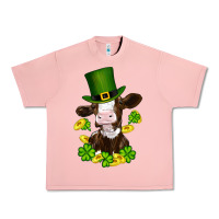 Salmon st patricks day cow Urban Heavy Tee - RanaPortraitStore