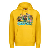 Lemon created with a purpose Premium Hoodie - NancyCooperArtShop