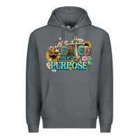 Rock created with a purpose Premium Hoodie - NancyCooperArtShop