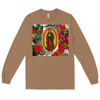 Toasted Coconut Lady of Guadalupe Long Sleeve Tee - CTS Tumbler Store