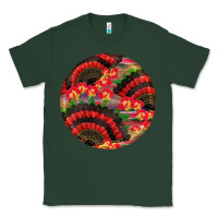Sports Green hispanic heritage month round earrings Classic Tee - BundleAndBundleShop