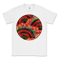 White hispanic heritage month round earrings Classic Tee - BundleAndBundleShop