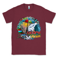 Burgundy beach please Classic Tee - SublimationCraftShop