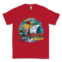 Red beach please Classic Tee - SublimationCraftShop