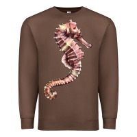 Chestnut pink seahorse Premium Sweatshirt - LillyAllenDesigns