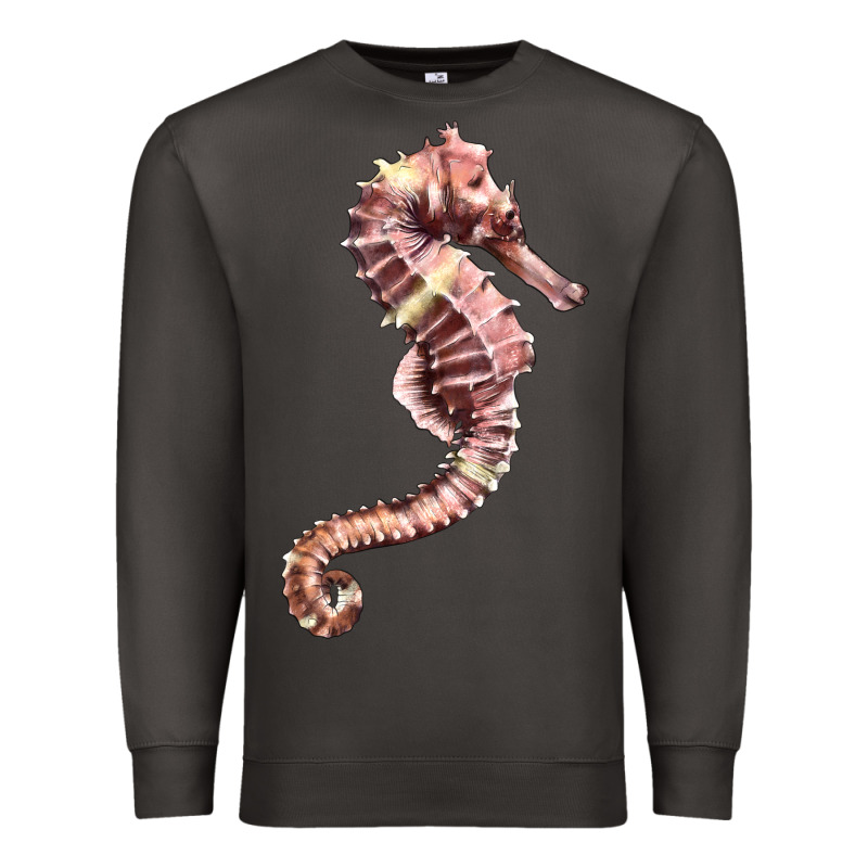 Pink Seahorse Premium Sweatshirt by LillyAllenDesigns | Teevron