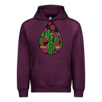 Mauve Wine Hispanic Heritage Urban Hoodie - BundleAndBundleShop