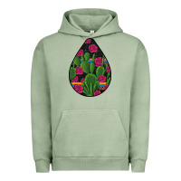 Pigment Oil Green Hispanic Heritage Urban Hoodie - BundleAndBundleShop