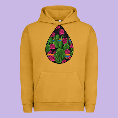 Hispanic Heritage Urban Hoodie Designed By Bundleandbundleshop