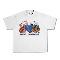 Lunar Rock peace love america billie wilder Urban Heavy Tee - texasbilliewilder
