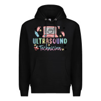 Black ultrasound technician Premium Hoodie - MaliasSmallBusiness