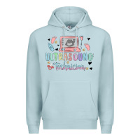 Blue Mist ultrasound technician Premium Hoodie - MaliasSmallBusiness