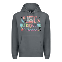 Rock ultrasound technician Premium Hoodie - MaliasSmallBusiness