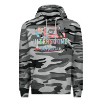 Slate Camo ultrasound technician Premium Hoodie - MaliasSmallBusiness