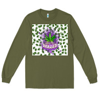 Army Green keep one rolled weed Long Sleeve Tee - CTS Tumbler Store