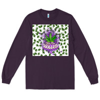 Plum keep one rolled weed Long Sleeve Tee - CTS Tumbler Store